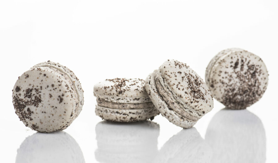 Macaron de Cookies and Cream