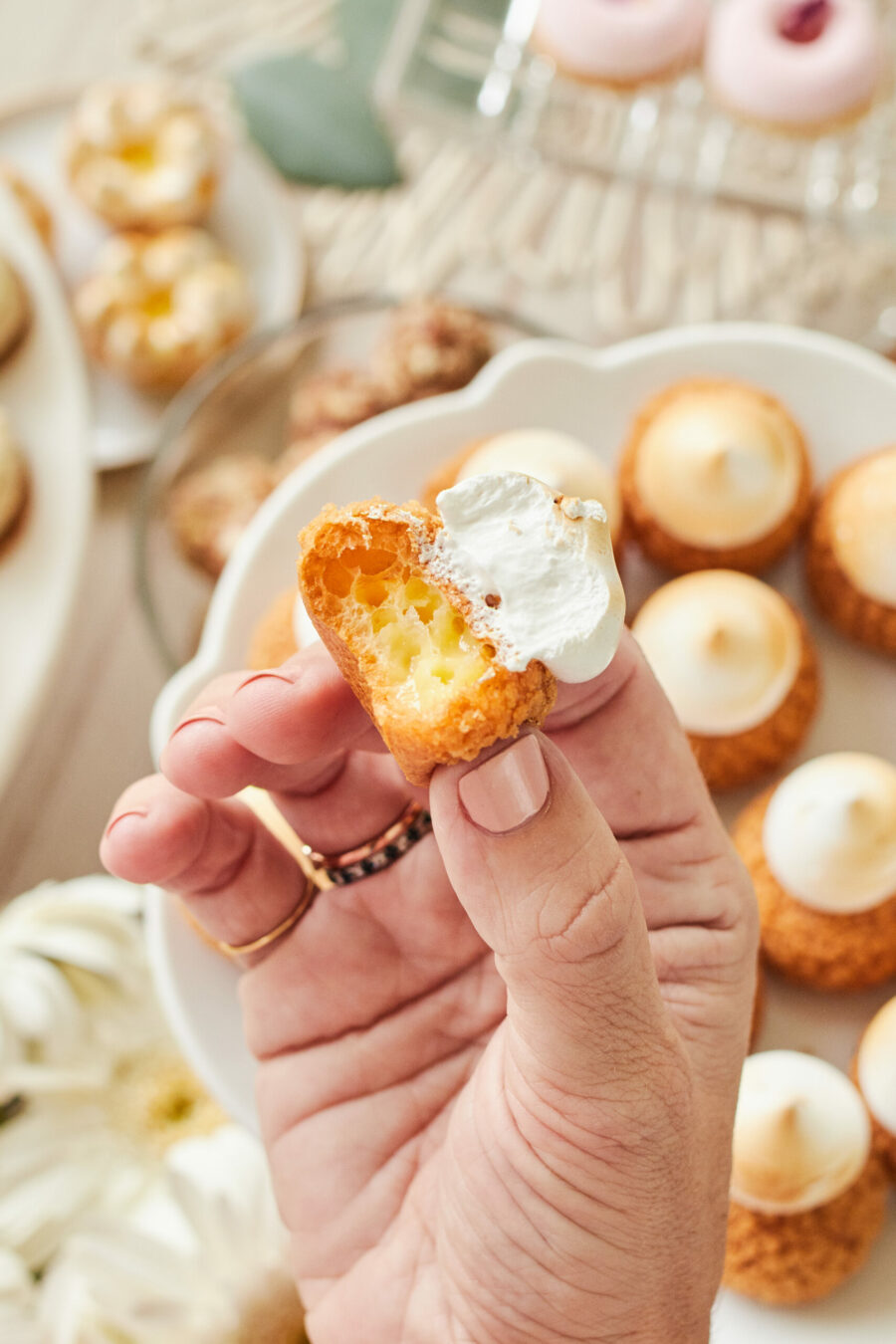 Profiterol de Pie de Naranjilla - Imagen 2