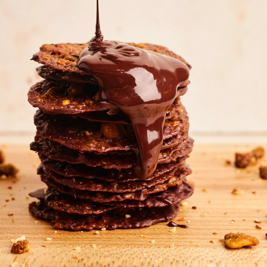 Florentinas de chocolate con leche