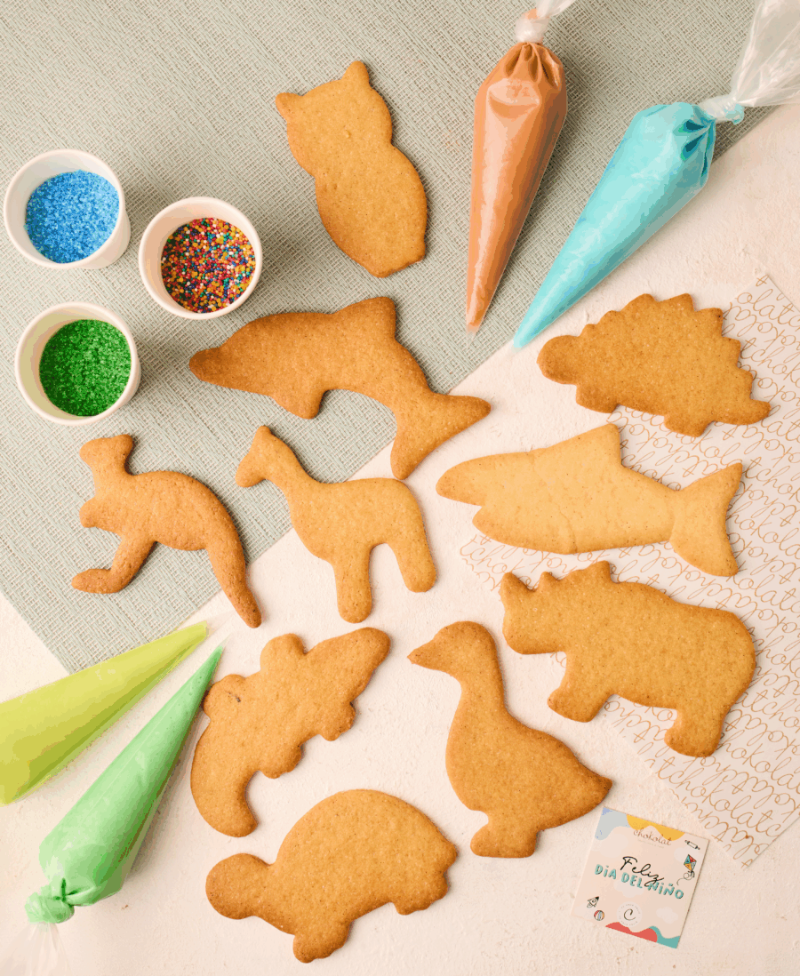 Zoo cookie kit para niños
