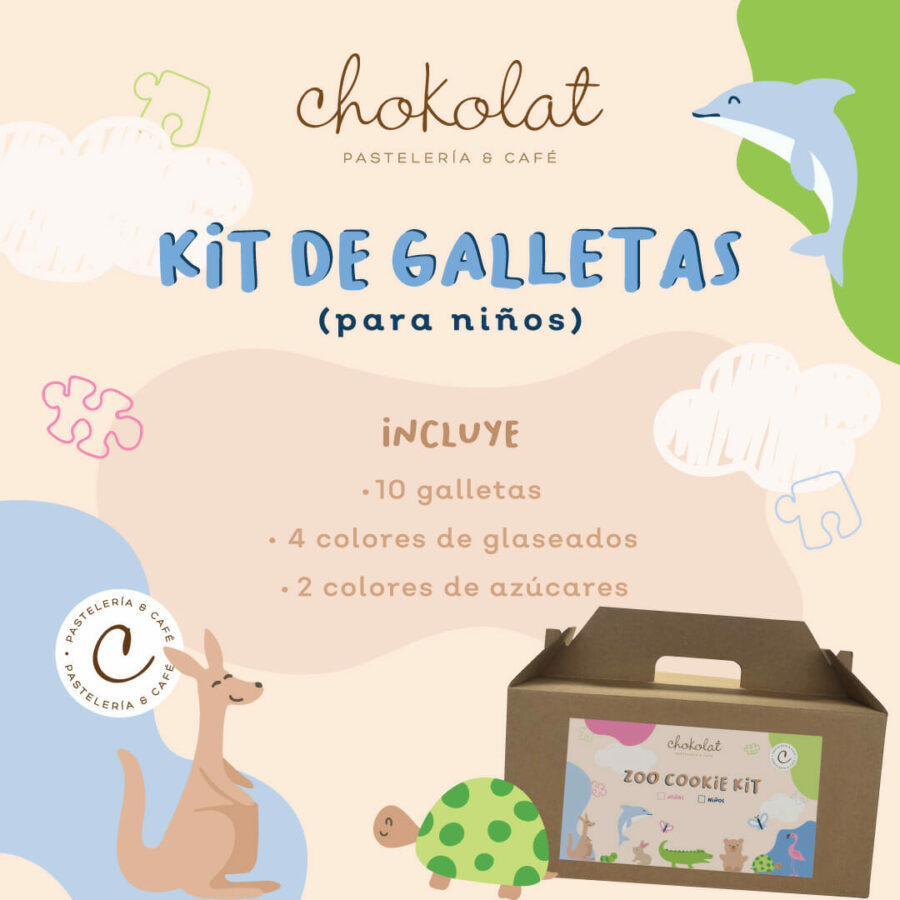 Zoo cookie kit para niños - Imagen 2