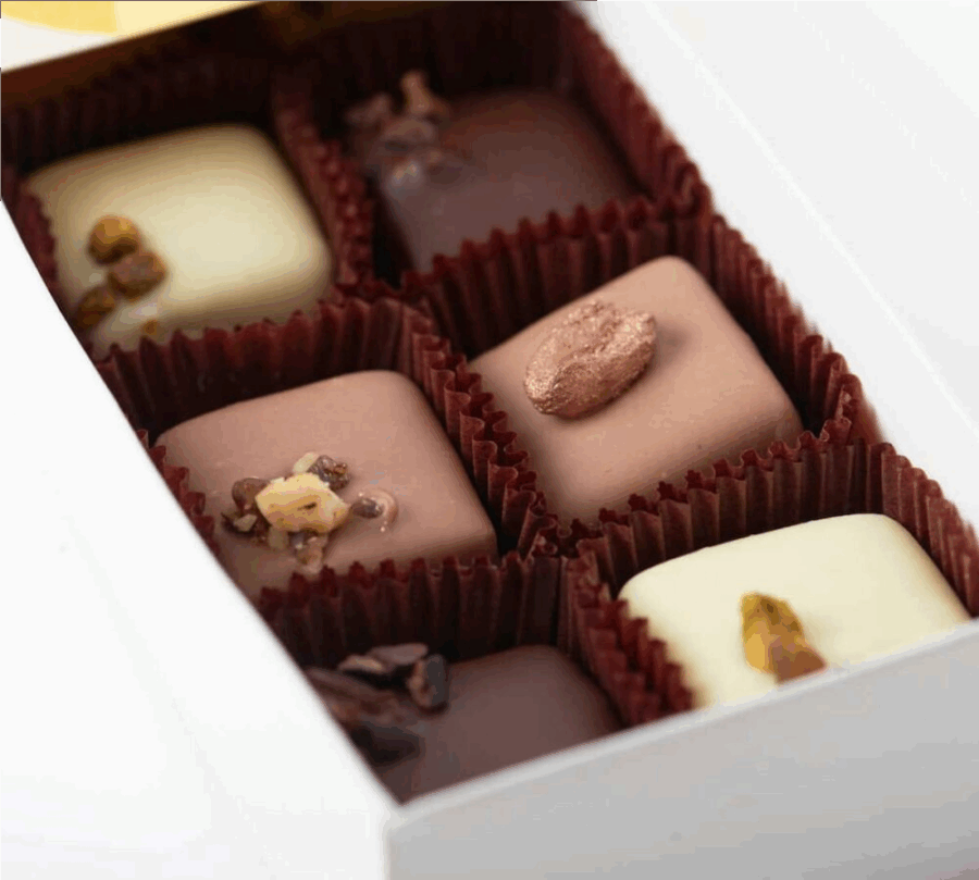 Bombones de frutos secos: 10 unidades