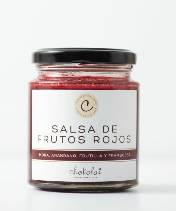 Salsa de frutos rojos
