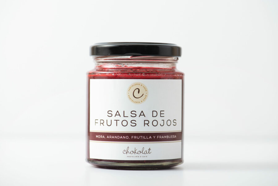 Salsa de frutos rojos